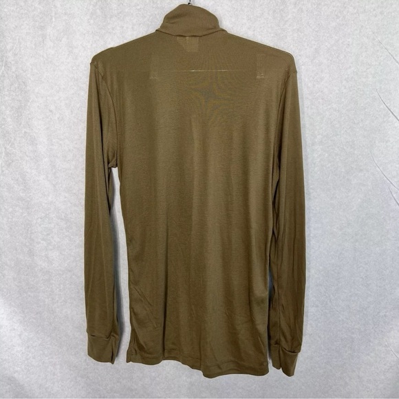 SEKRI Undershirt 1/4 Zip US Military Base Layer Shirt Polyester Undershirt small - Picture 2 of 5